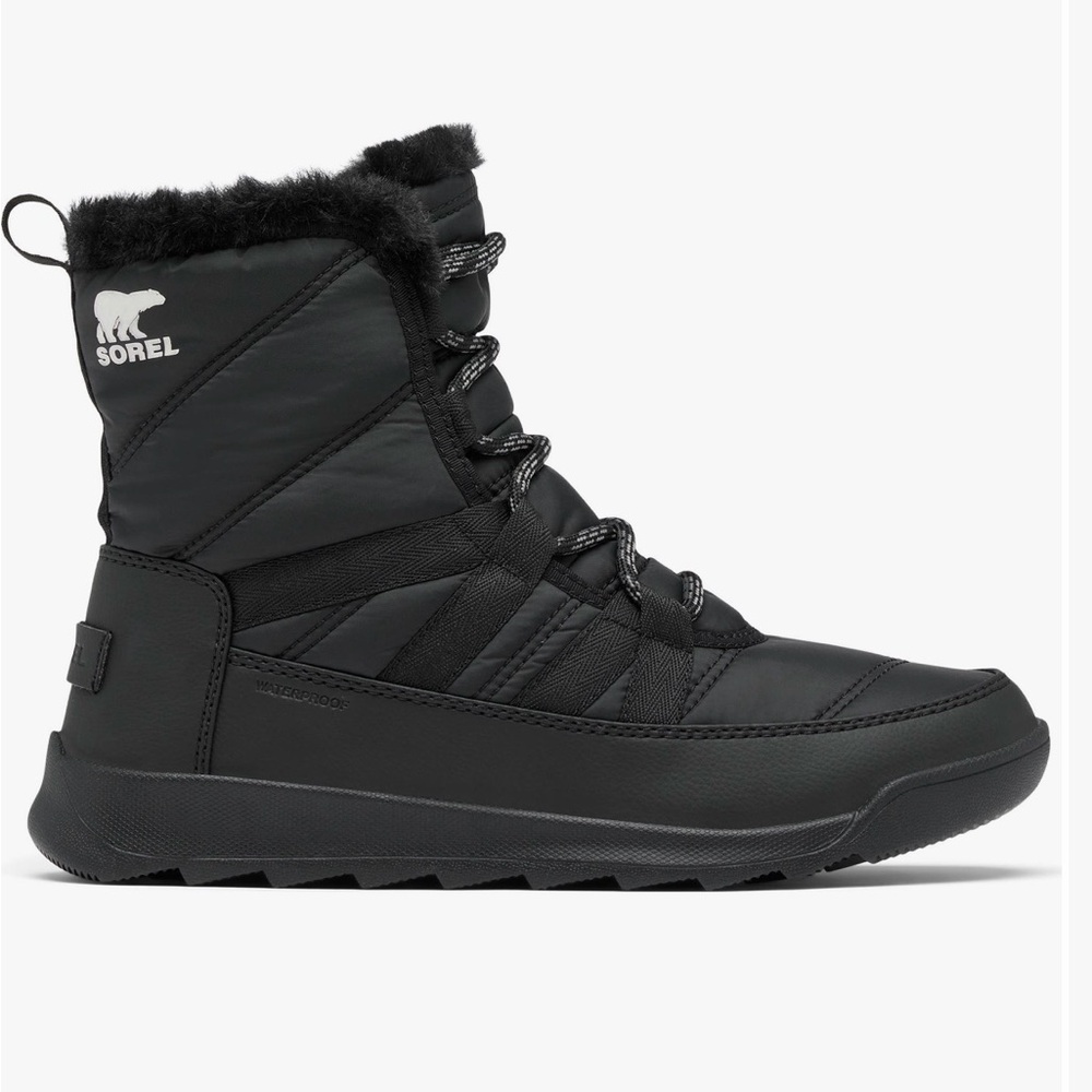 Sorel Women's Black Whitney II Waterproof Boots